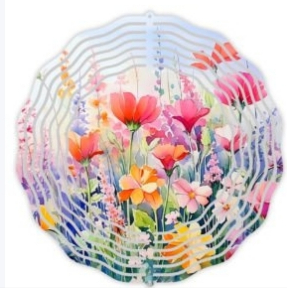 Floral Decorative Wind Spinner